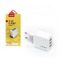 List Category Phone & Gadget - Home/Travel Charger LDNIO A3301 3 PORT 3.1A For Android/IOS